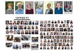 [ai] A collage of profile images featuring various individuals, including both portraits and group photos. The top section showcases several headshots of men and women, while the lower half includes a grid of multiple photos of diverse individuals, some in professional settings.
